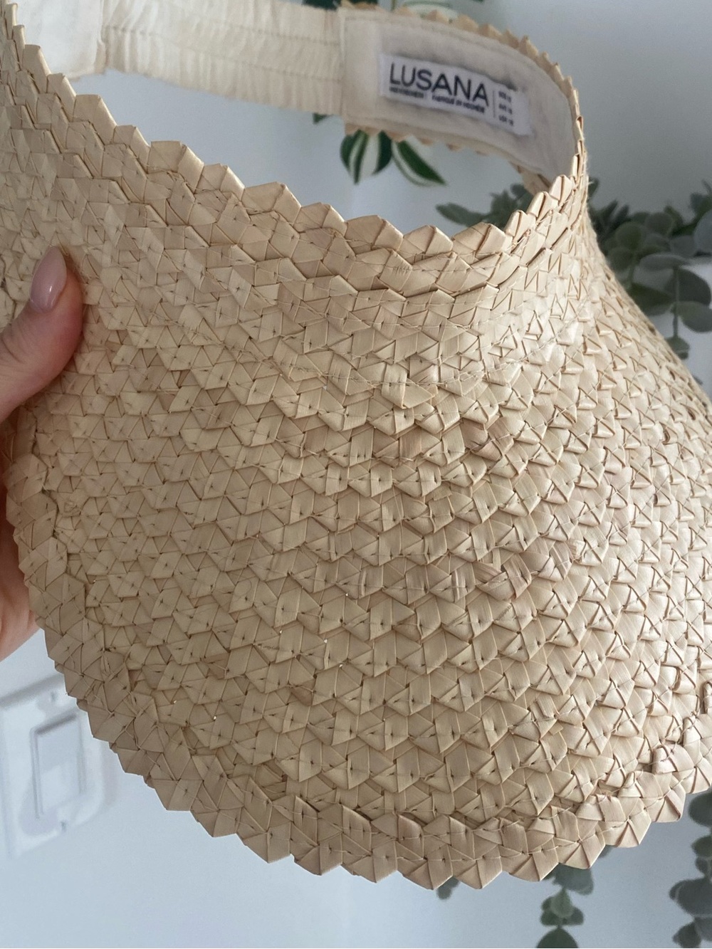 Free People Lusana Straw Visor - Picture 4 of 5